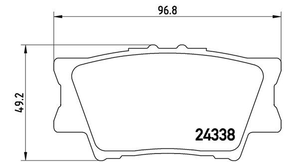 MAGNETI MARELLI Bremžu uzliku kompl., Disku bremzes 363700483089